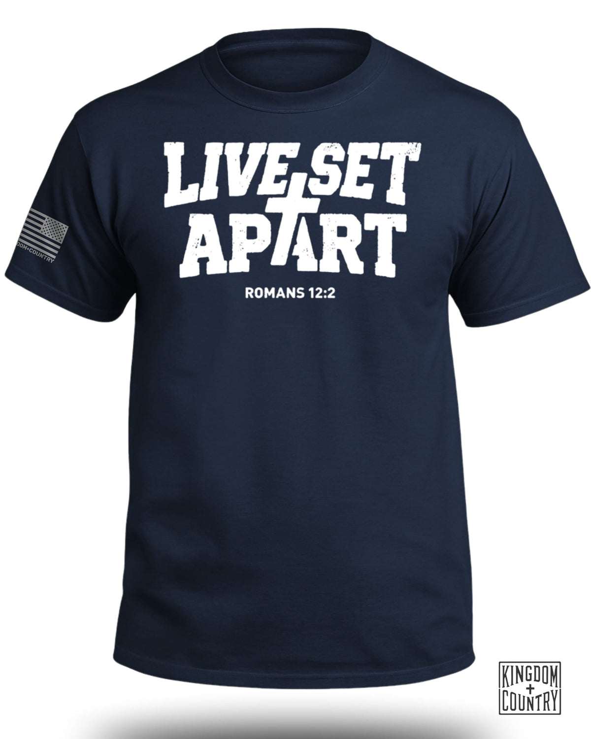 Live Set Apart Romans 12:2 T-Shirt