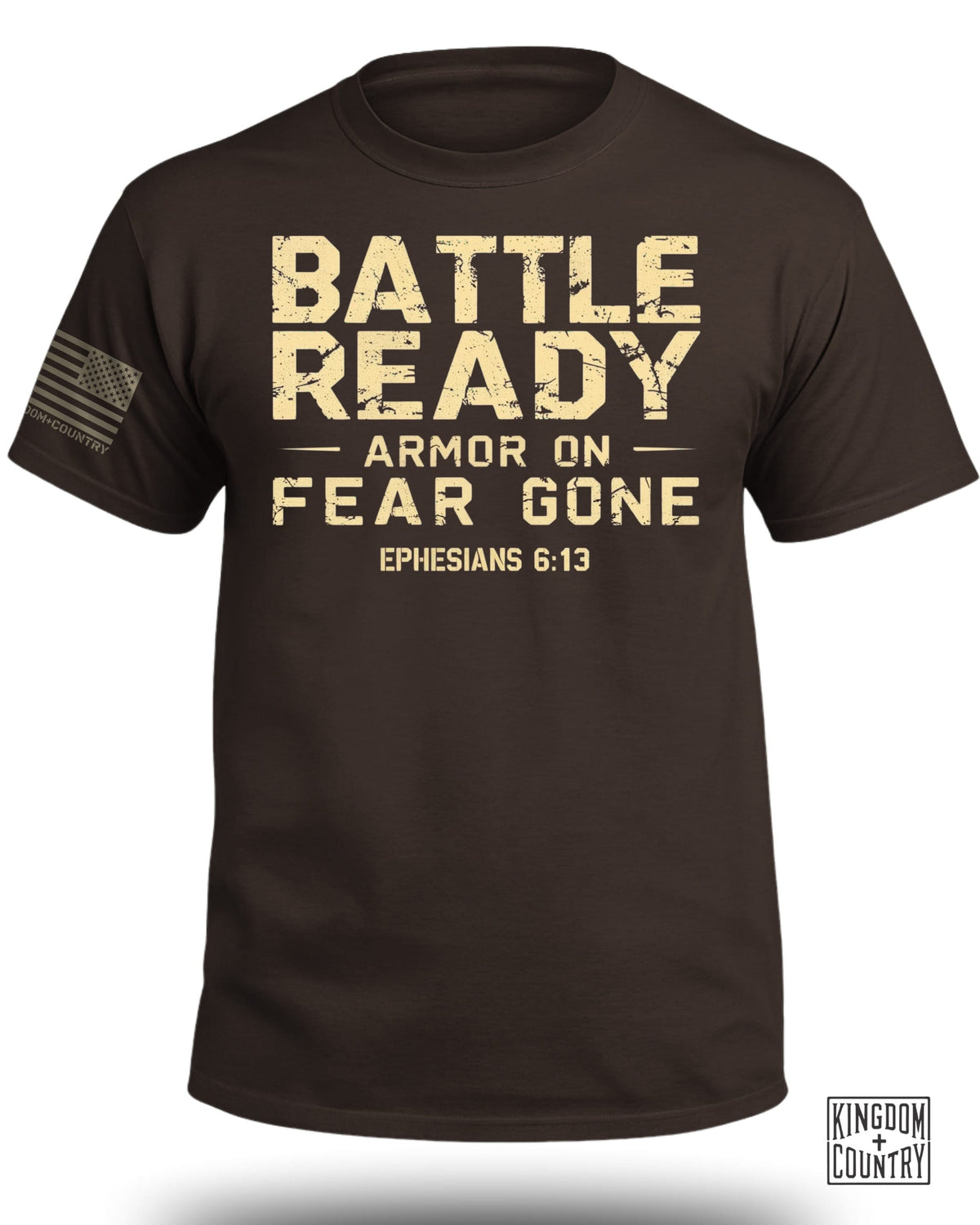 Battle Ready Armor On Fear Gone T-Shirt
