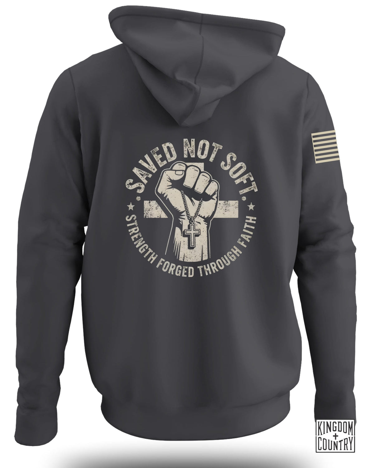 Saved Not Soft Hoodie
