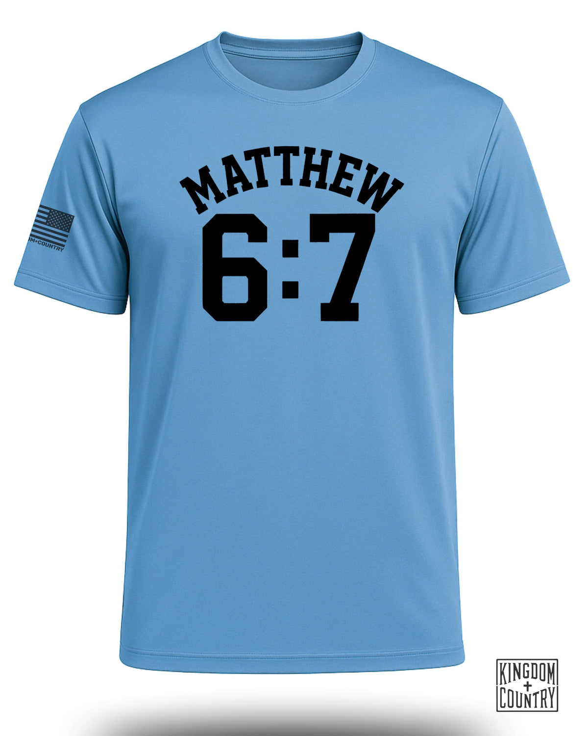 Matthew 6:7 Performance Shirt