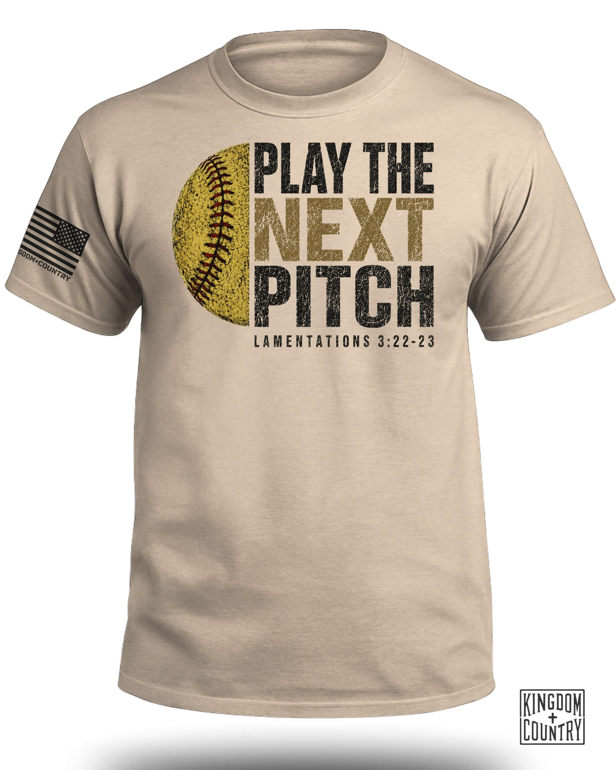Play The Next Pitch Softball T-Shirt