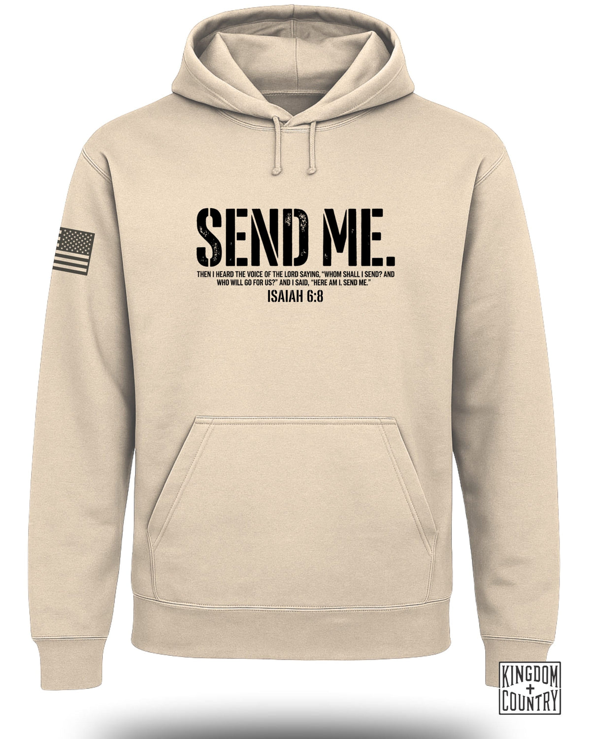Send Me Isaiah 6:8 Christian Hoodie