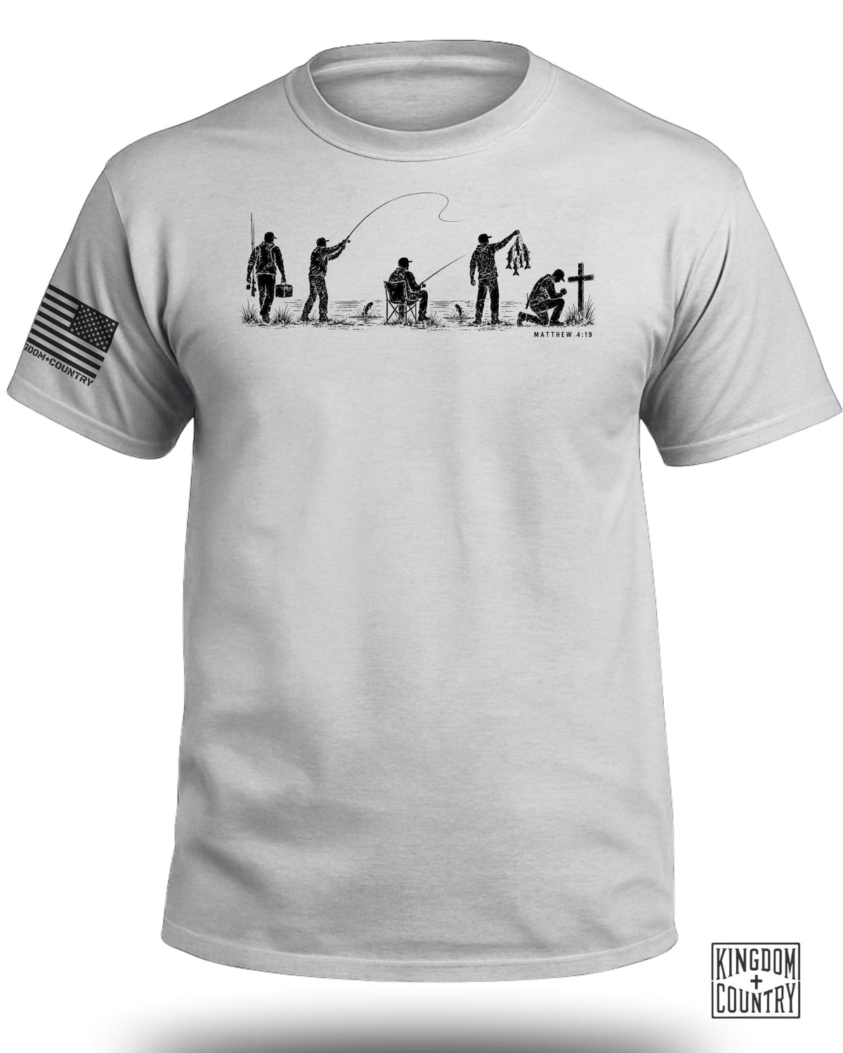 Fisherman Faith Journey T-Shirt