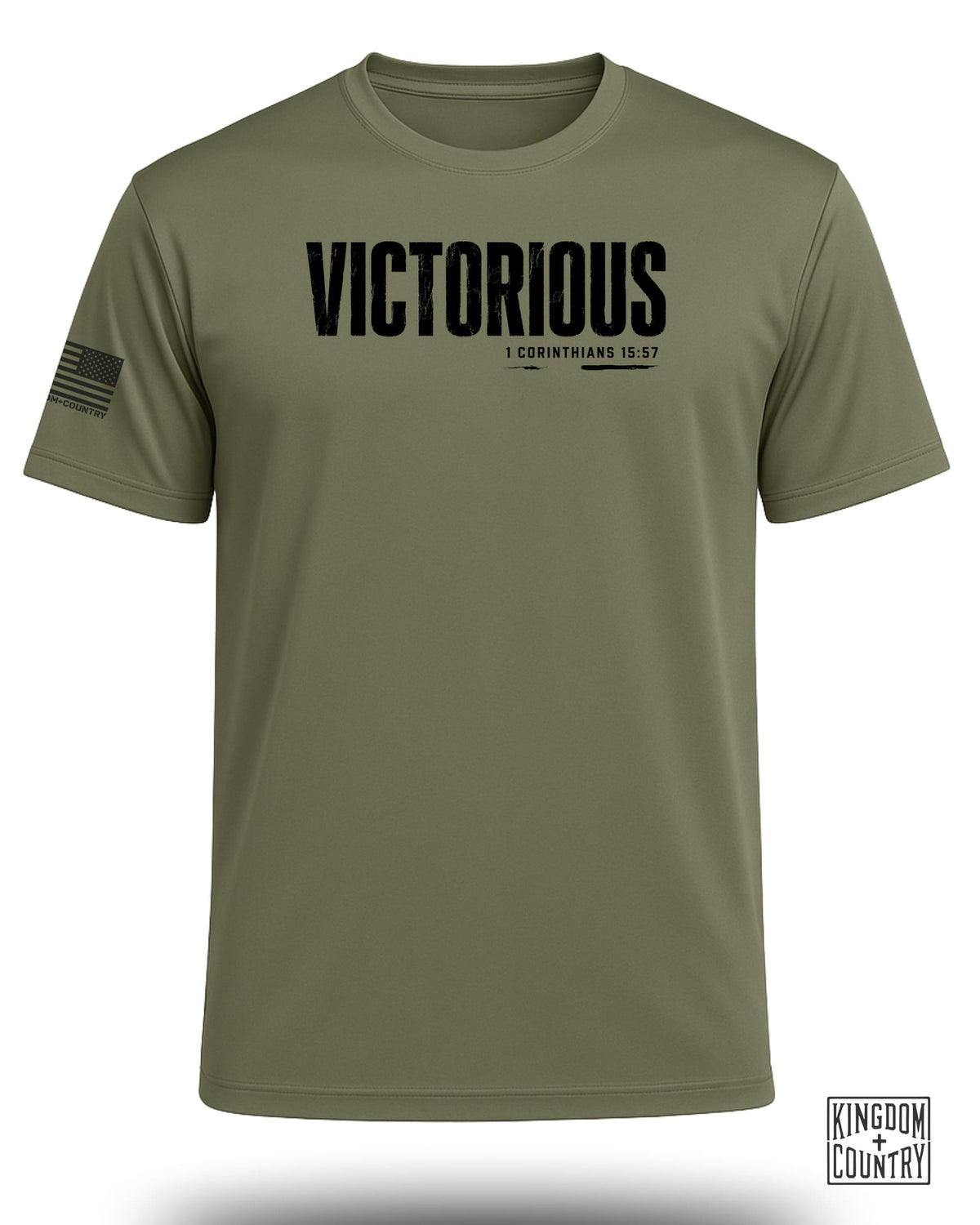 Victorious 1 Corinthians 15:57 Performance Shirt