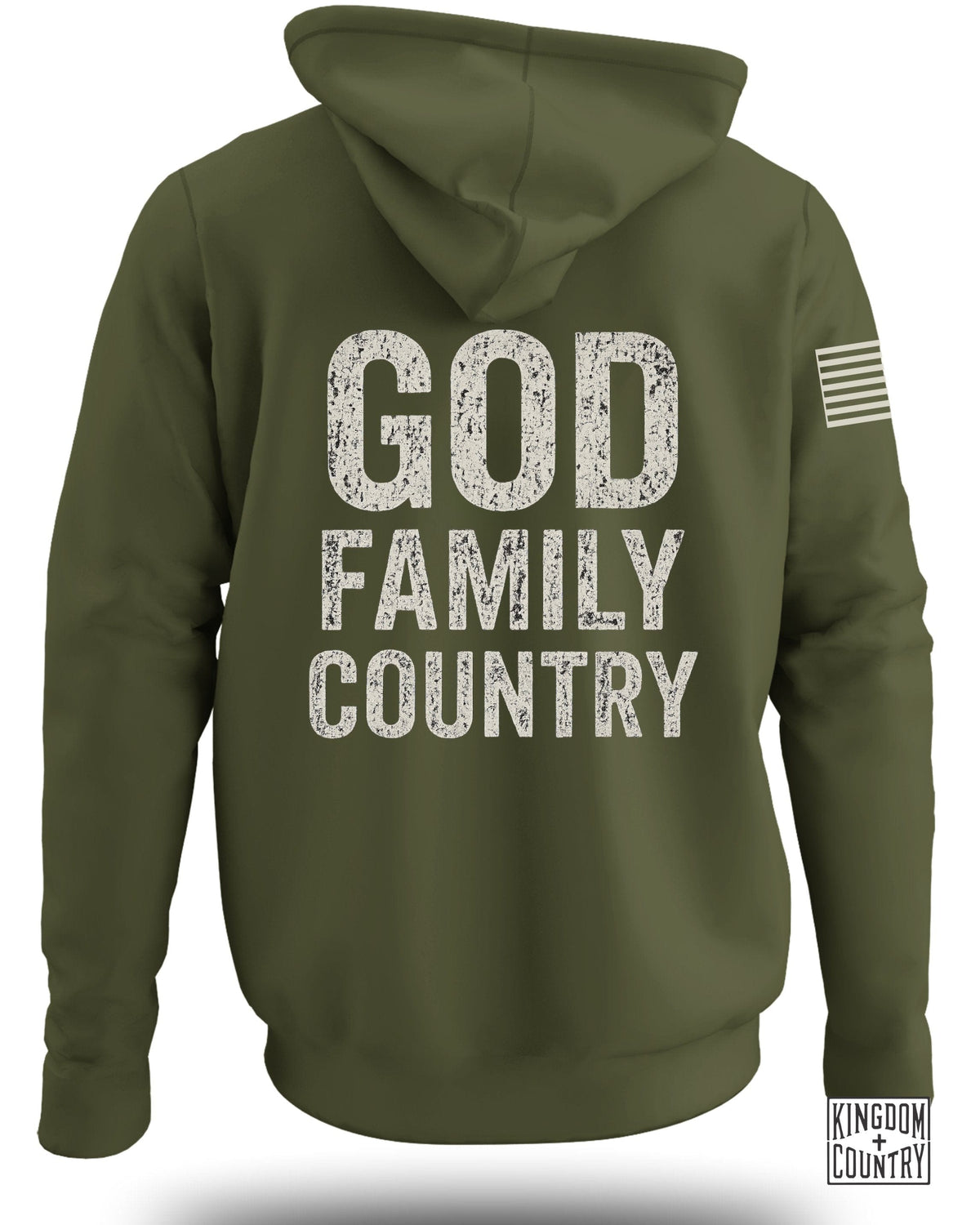 God Family Country Hoodie