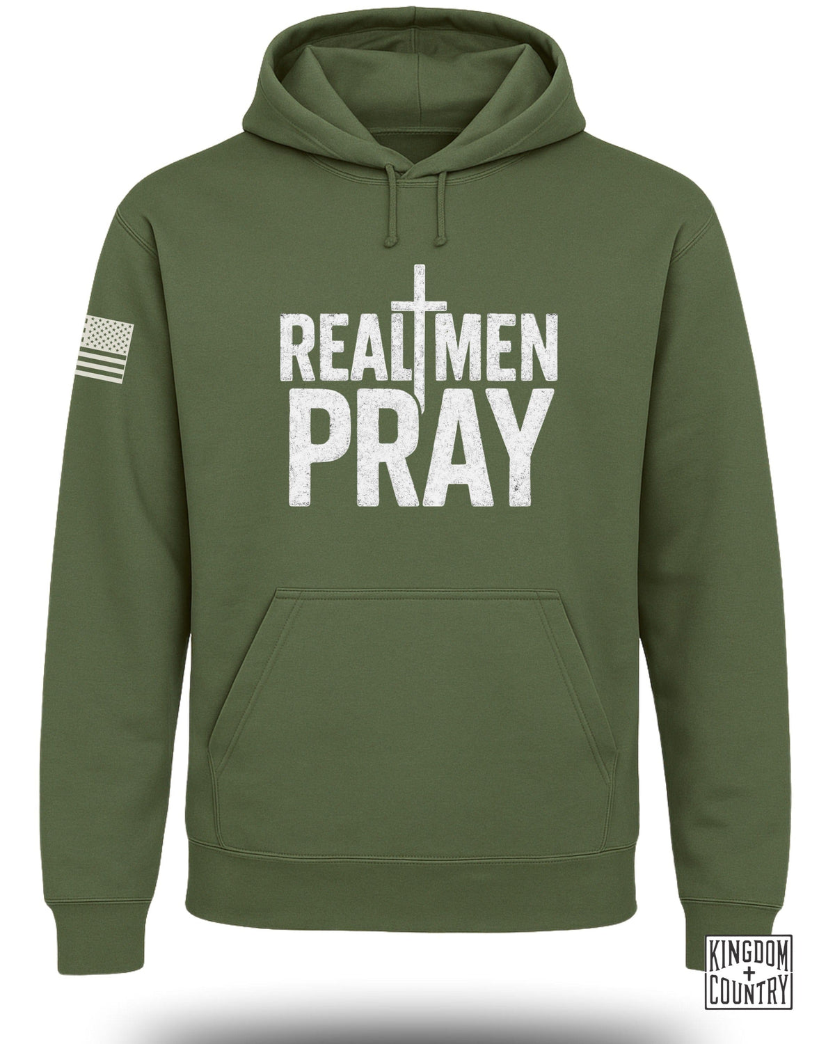Real Men Pray Hoodie