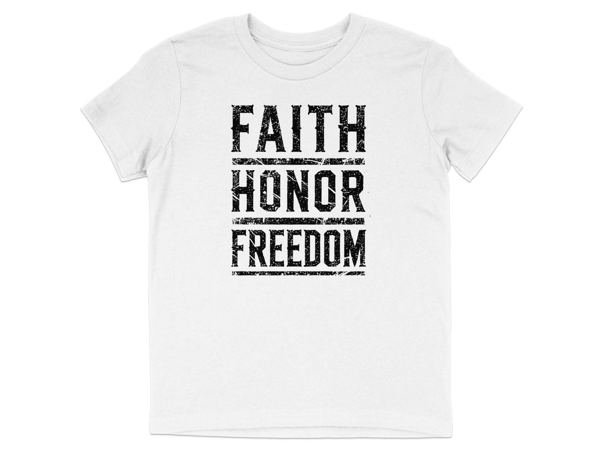 Faith Honor Freedom Youth T-Shirt