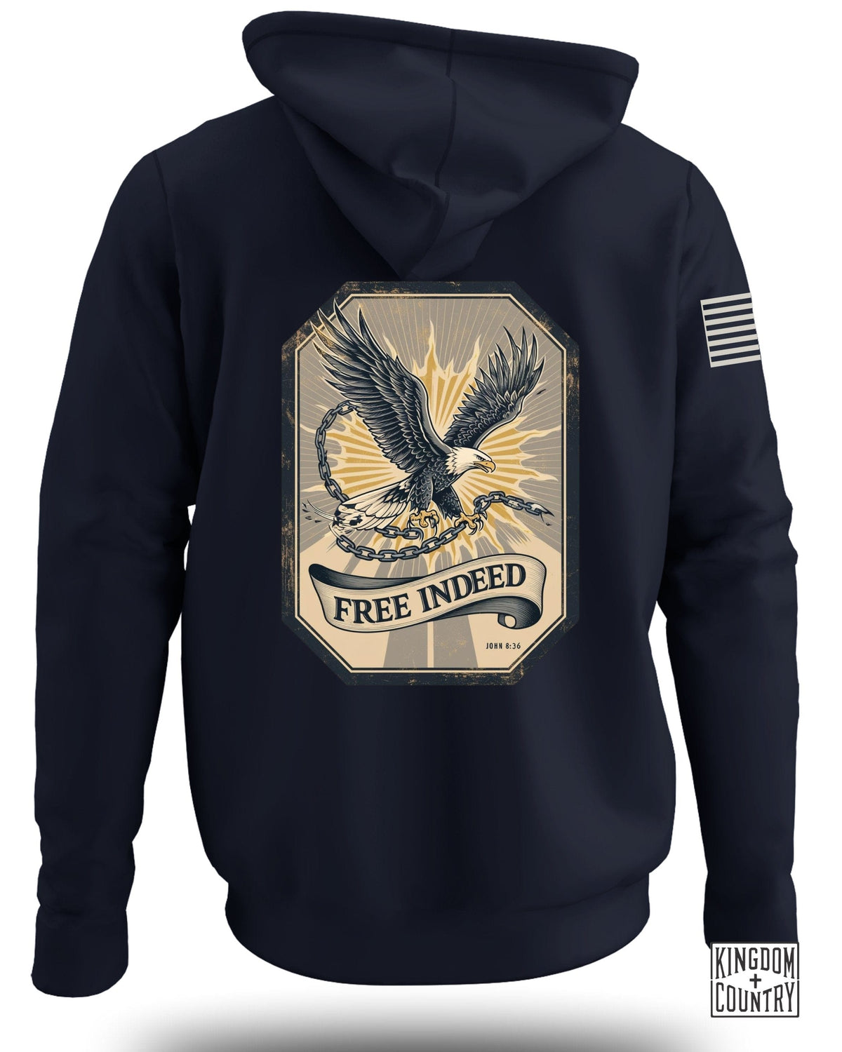 Free Indeed Eagle Hoodie