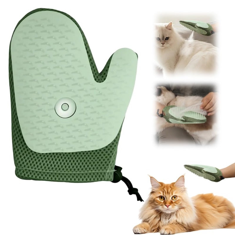 Yopoll 4-in-One Steam Grooming Mist Glove