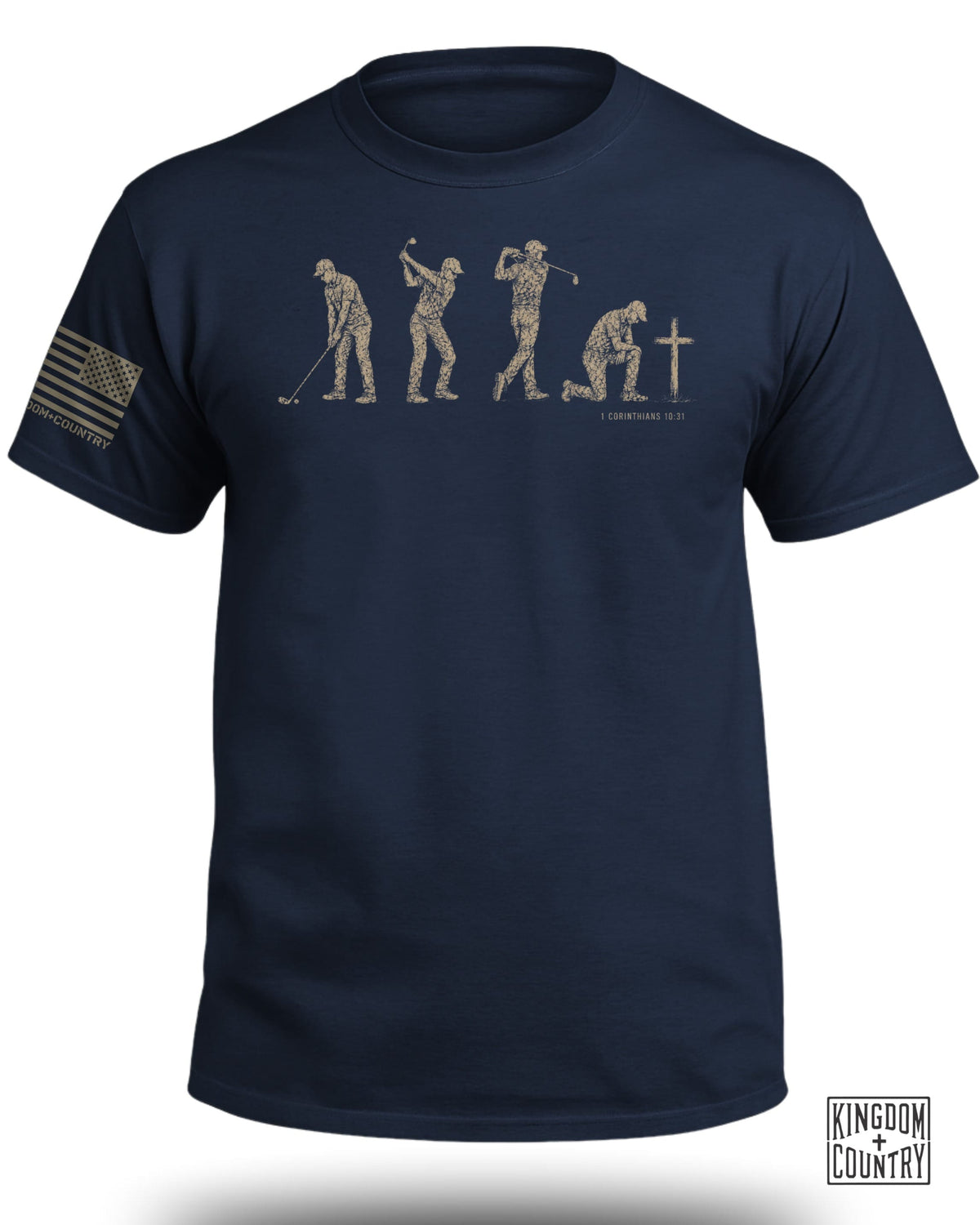 Golf Faith Journey T-Shirt