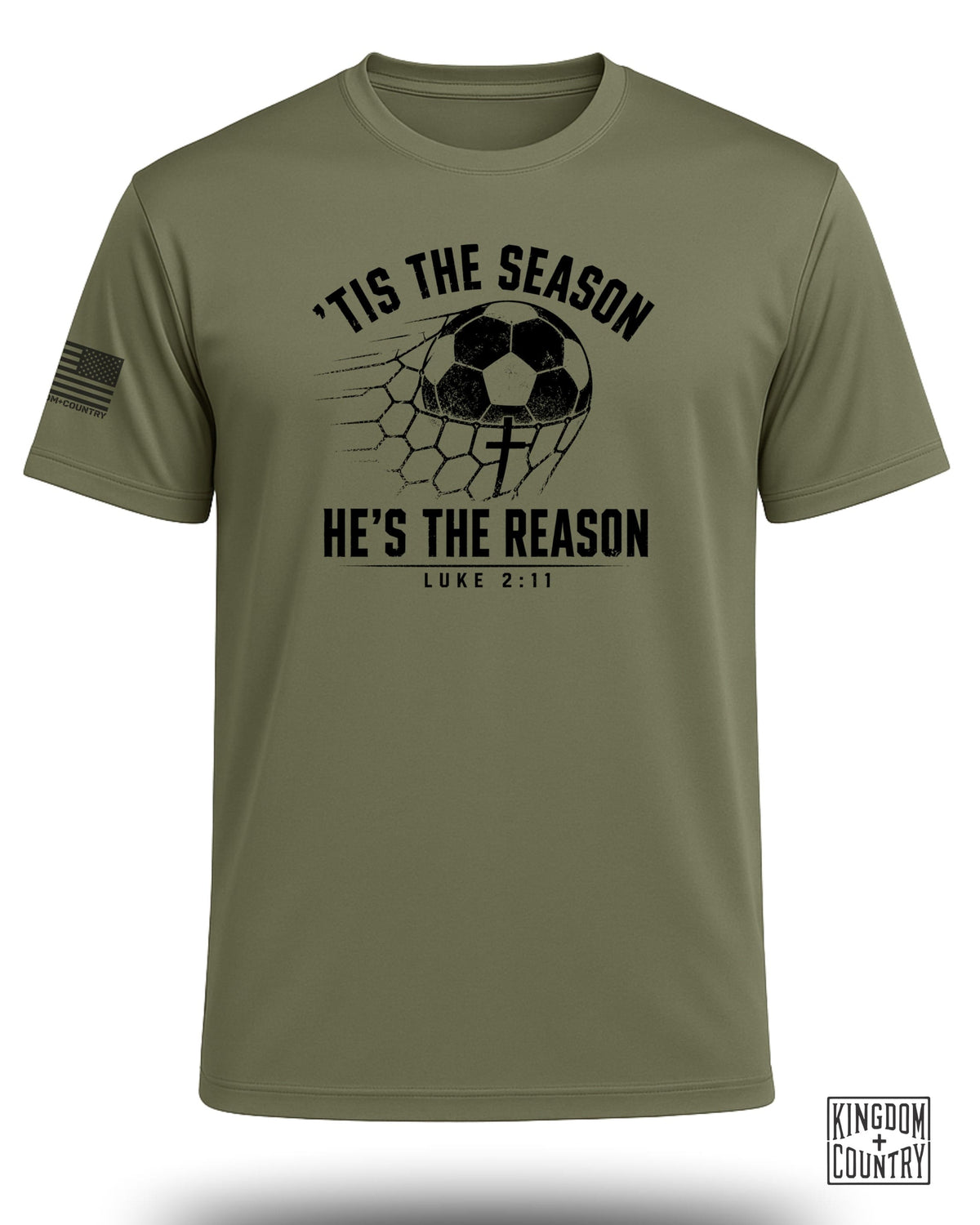 Tis The Season Soccer Performance Shirt