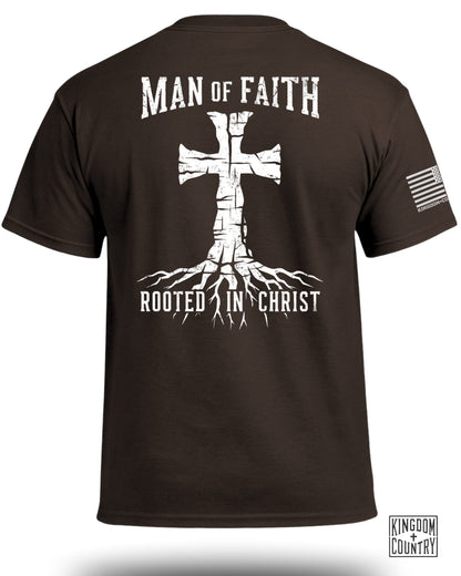 Man of Faith Rooted In Christ T-Shirt