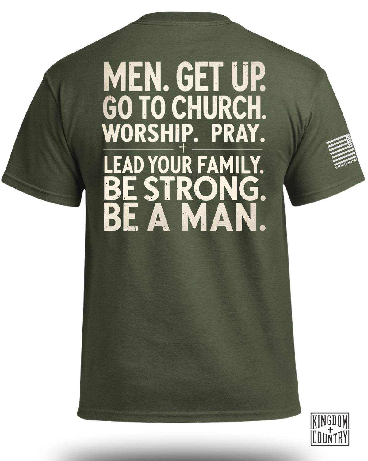 Men Get Up T-Shirt