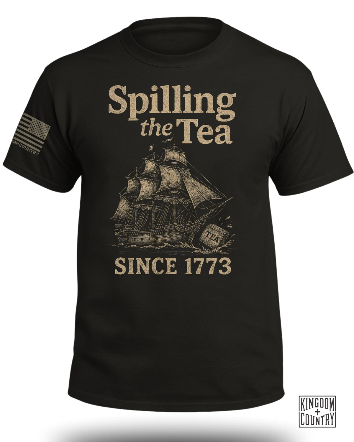 Spilling The Tea Since 1773 T-Shirt