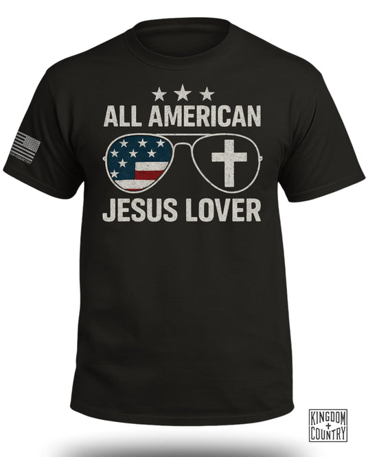 All American Jesus Lover T-Shirt