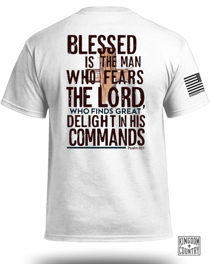 Blessed Is the Man Christian T-Shirt