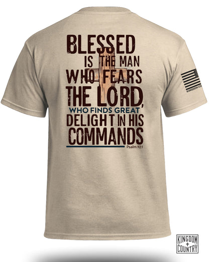 Blessed Is the Man Christian T-Shirt