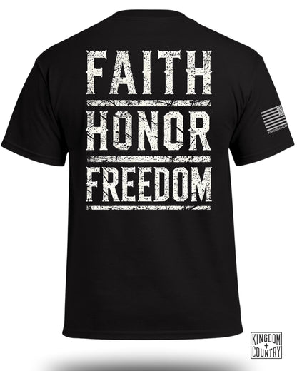 Faith Honor Freedom T-Shirt