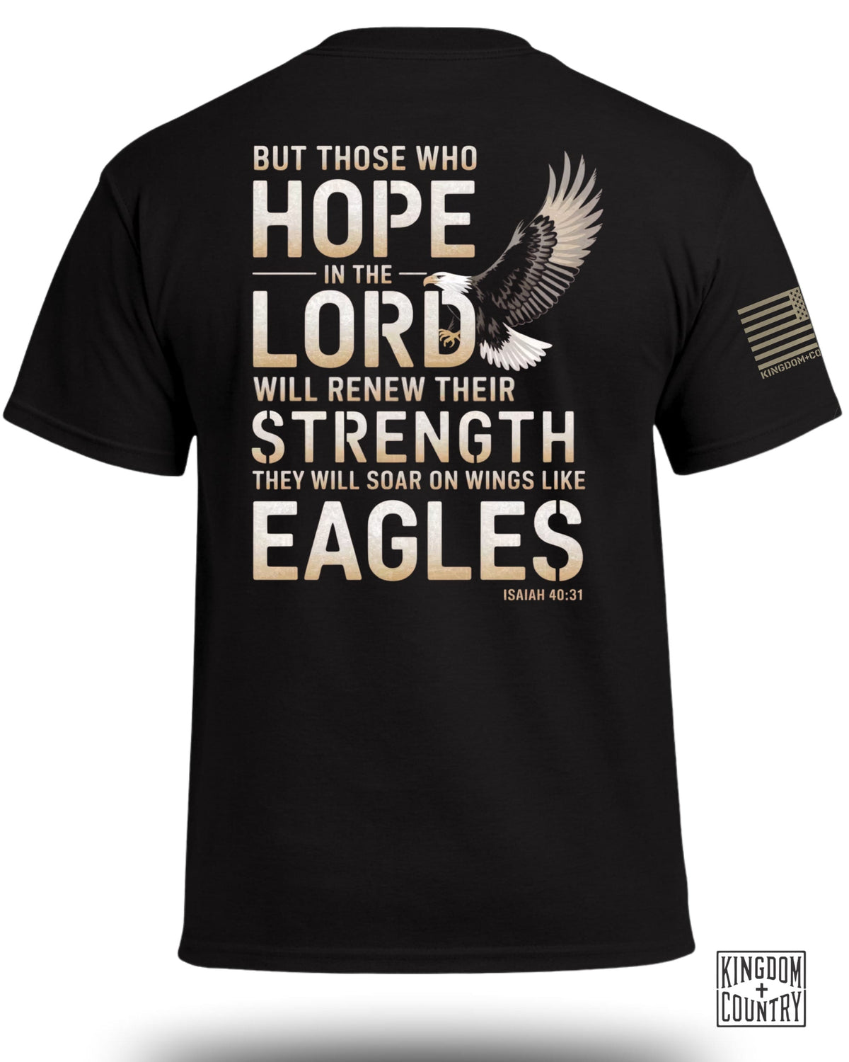 Hope In The Lord Isaiah 40:31 T-Shirt