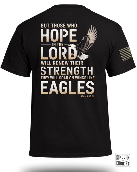 Hope In The Lord Isaiah 40:31 T-Shirt