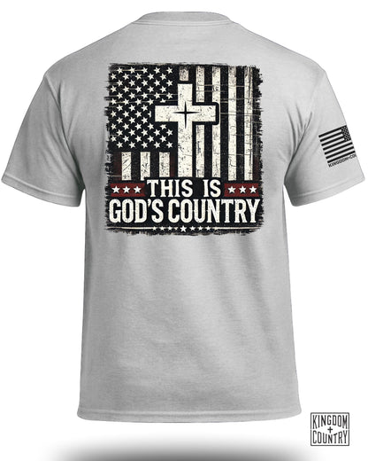 Patriotic This is Gods Country T Shirt