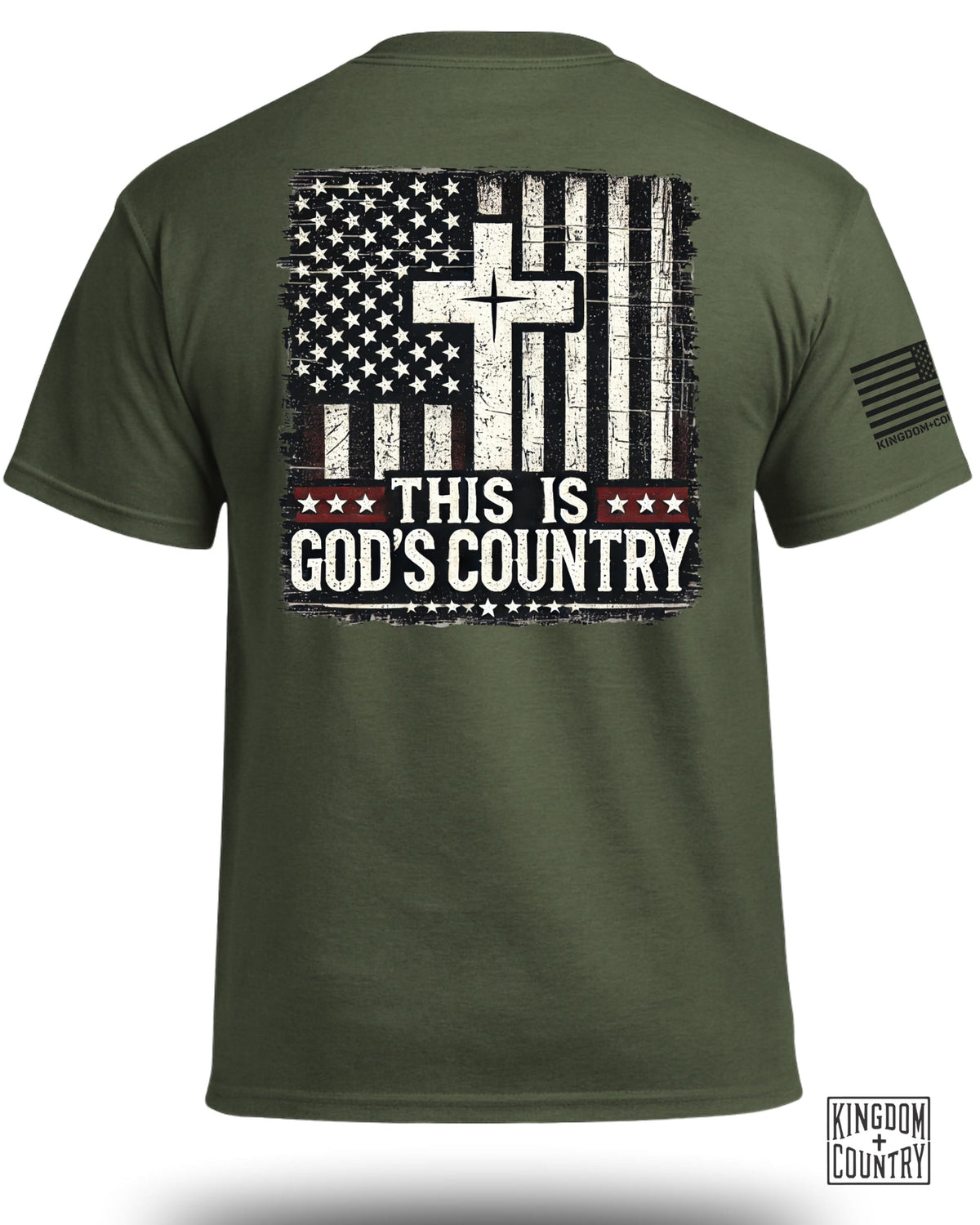 Patriotic This is Gods Country T Shirt