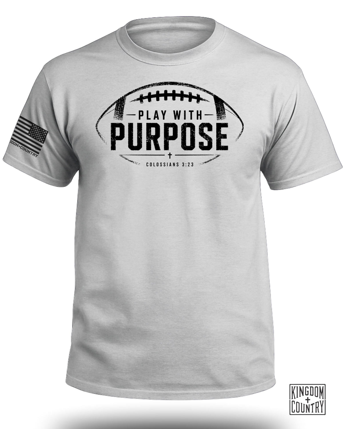 Play with Purpose - Football T-Shirt