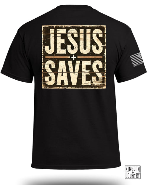 Jesus Saves Graphic T-Shirt