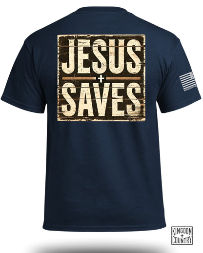 Jesus Saves Graphic T-Shirt