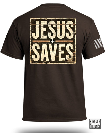 Jesus Saves Graphic T-Shirt