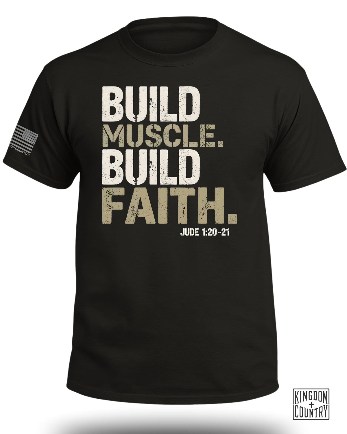 Build Muscle Build Faith T-Shirt