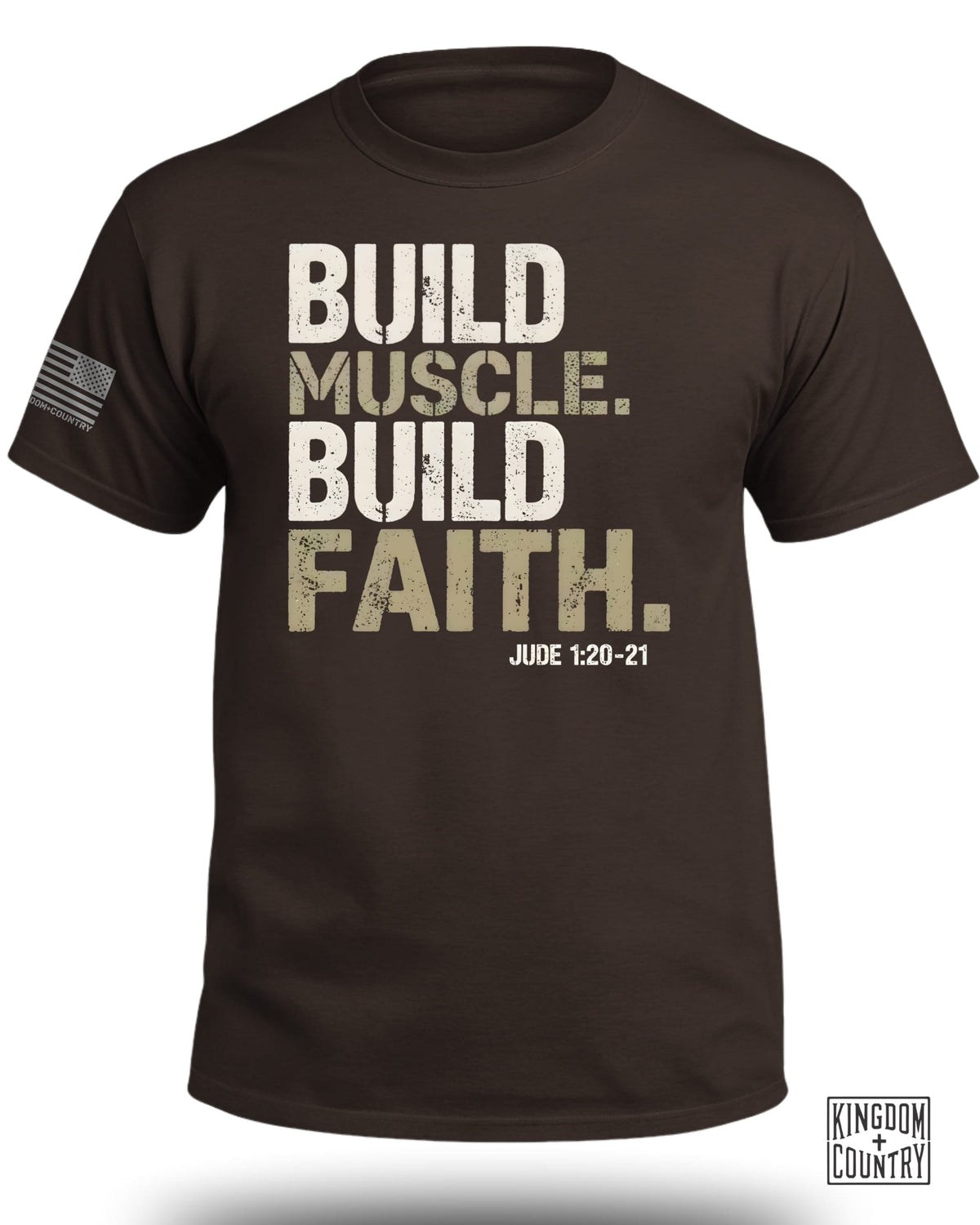 Build Muscle Build Faith T-Shirt