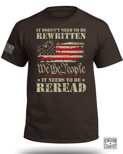 We The People American Flag T-Shirt