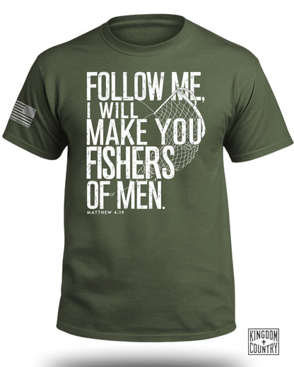 Follow Me Fishers of Men T-Shirts