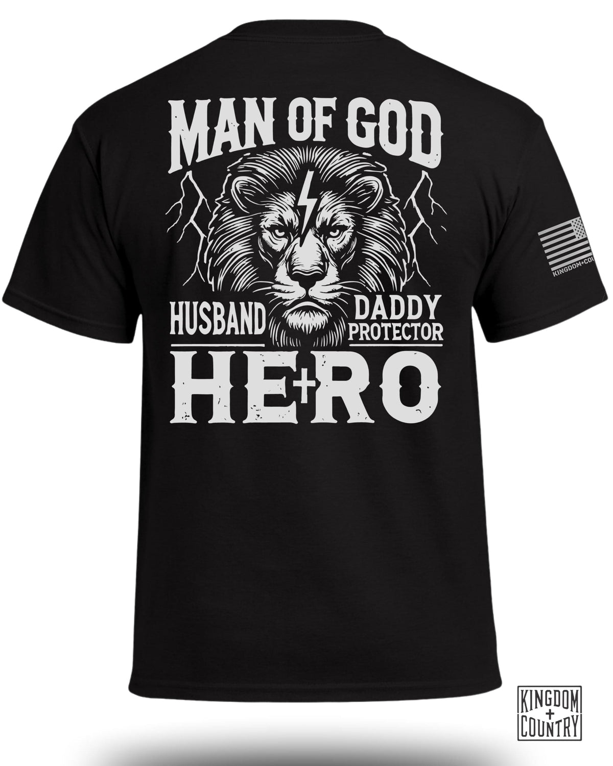 Man Of God Husband Daddy Hero T-Shirt