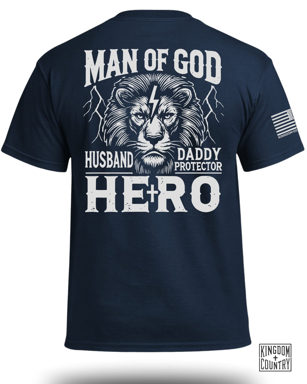 Man Of God Husband Daddy Hero T-Shirt