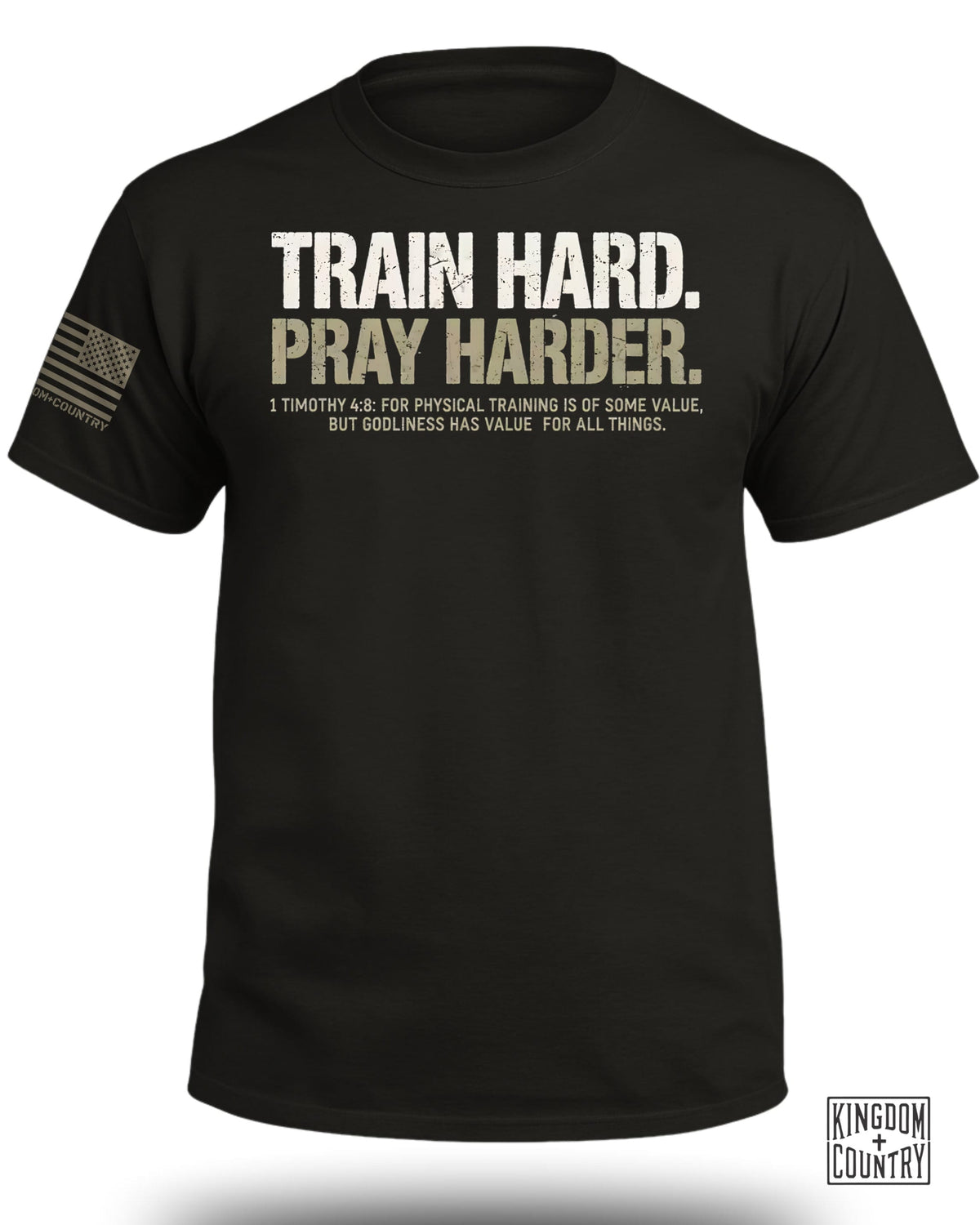 Train Hard Pray Harder T-Shirt