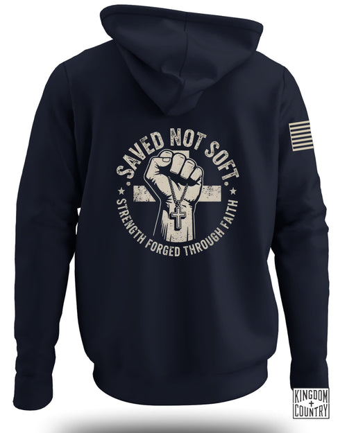 Saved Not Soft Hoodie