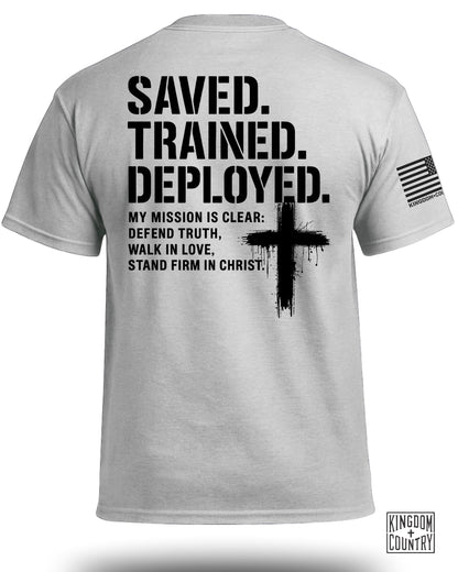 Saved Trained Deployed T-Shirt