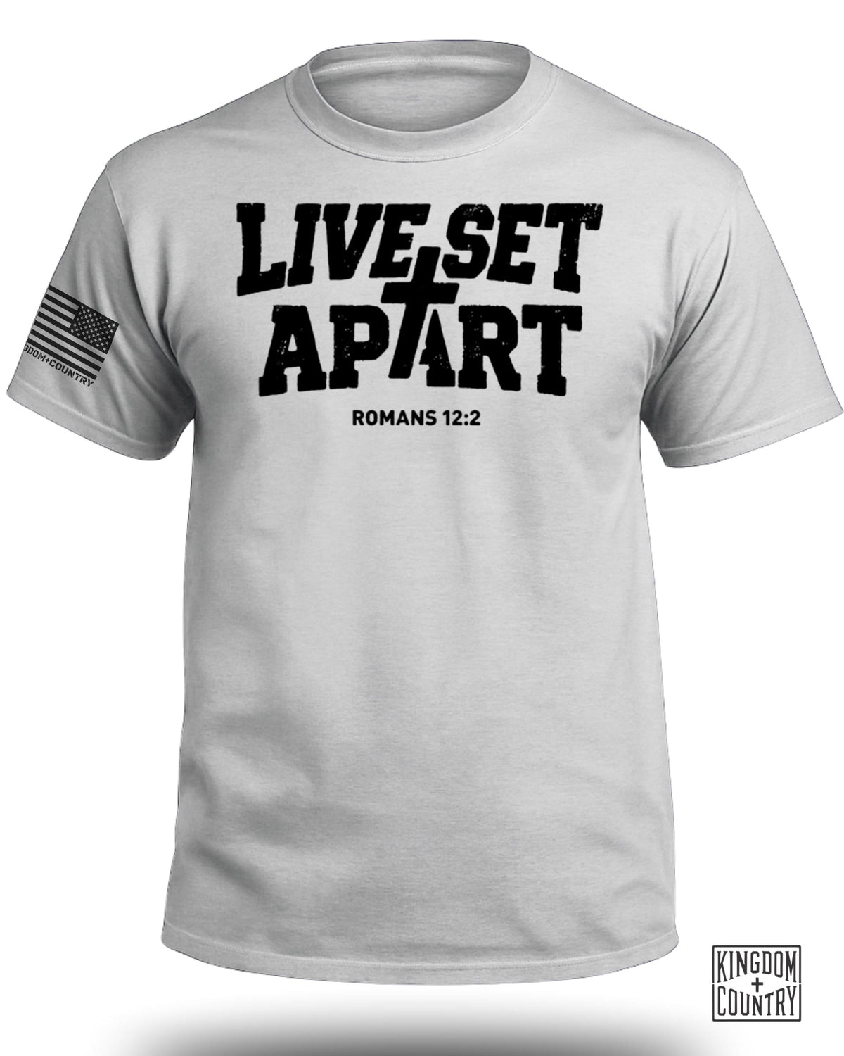 Live Set Apart Romans 12:2 T-Shirt