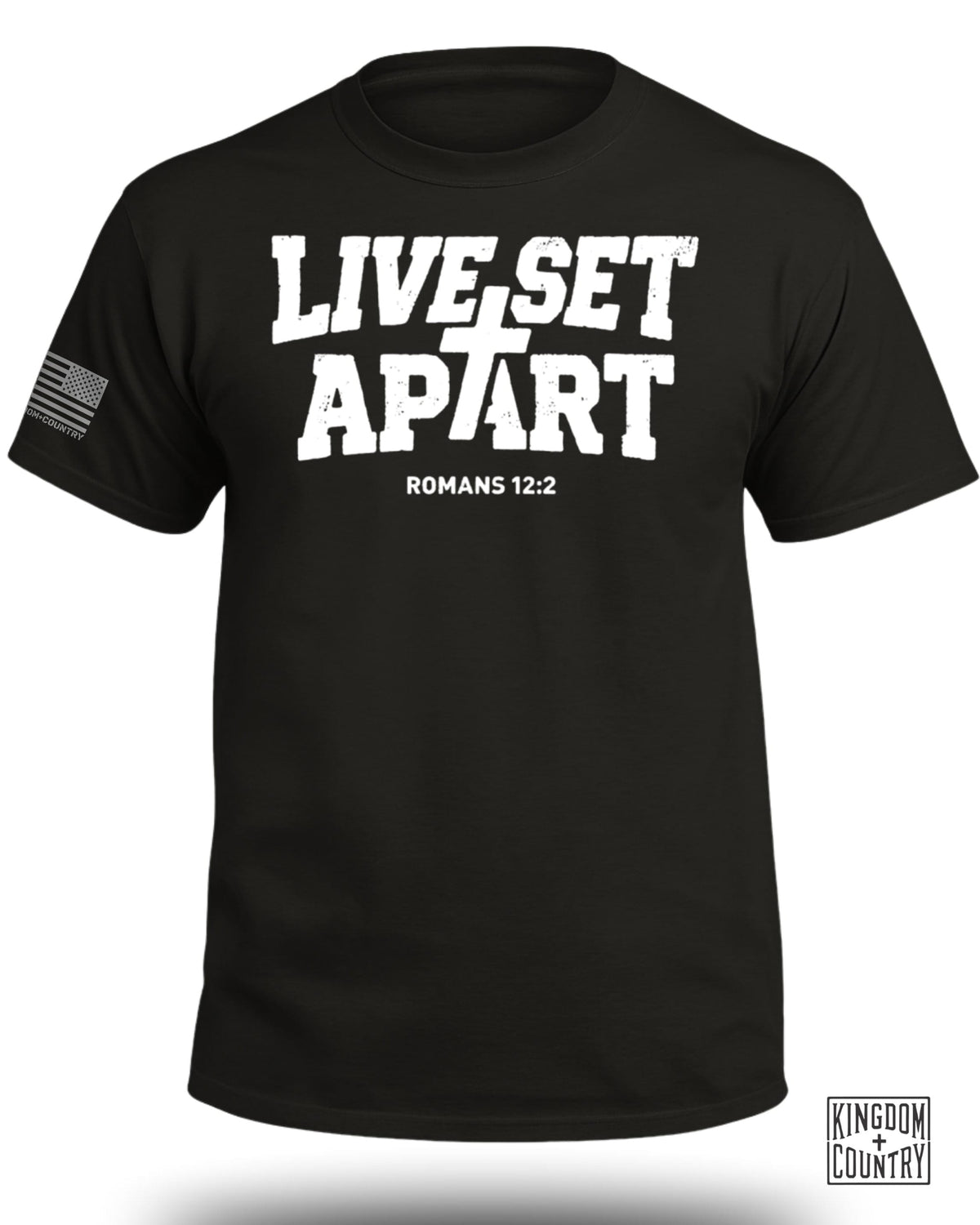 Live Set Apart Romans 12:2 T-Shirt