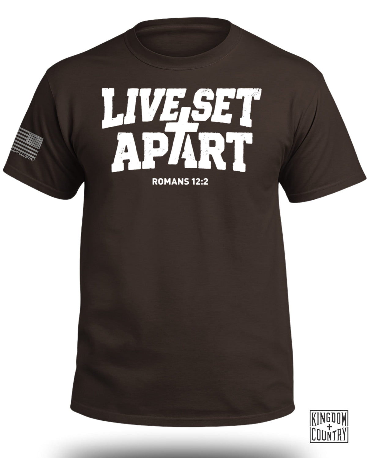 Live Set Apart Romans 12:2 T-Shirt