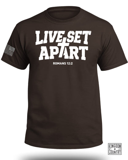 Live Set Apart Romans 12:2 T-Shirt