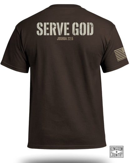 Serve God Joshua 22:5 T-Shirt