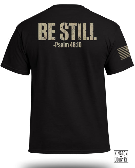 Be Still Psalm 46:10 T-Shirt