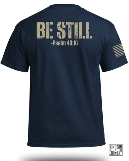 Be Still Psalm 46:10 T-Shirt