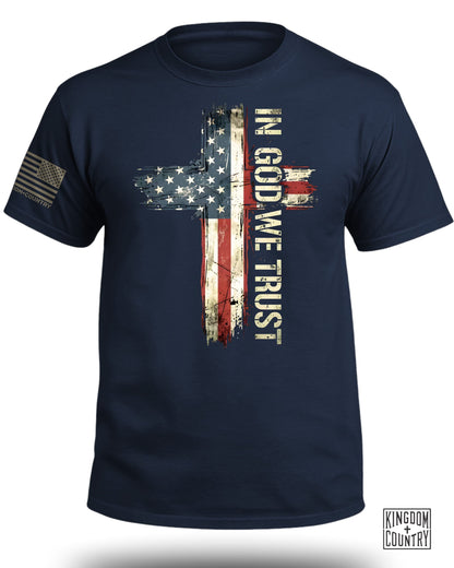 In God We Trust Distressed T-Shirt