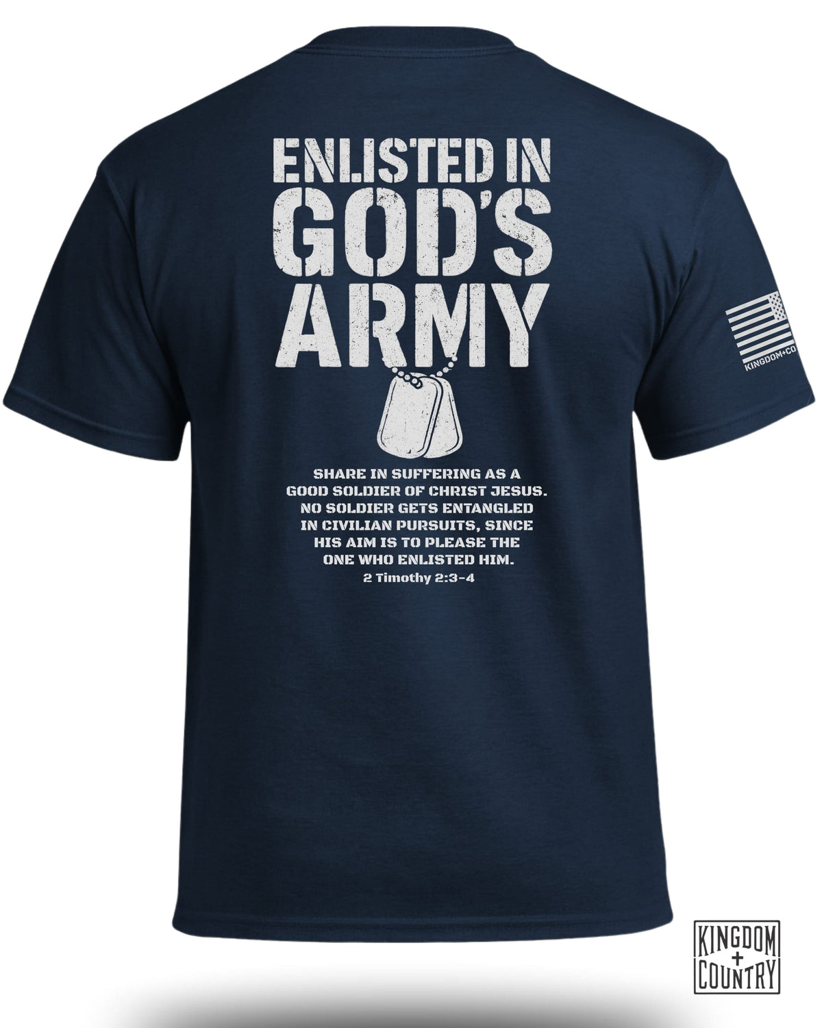 Enlisted In God's Army T-Shirt