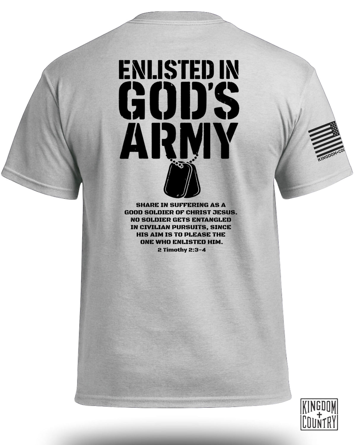 Enlisted In God's Army T-Shirt