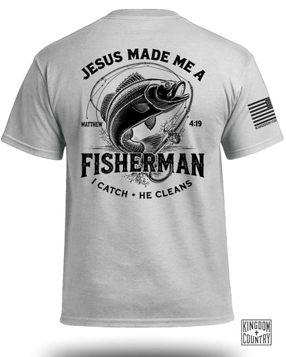 Jesus Made Me A Fisherman T-Shirt